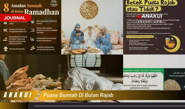 puasa sunnah di bulan rajab