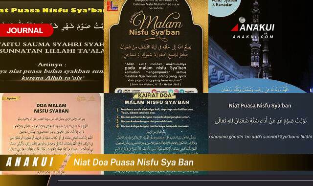 niat doa puasa nisfu sya ban
