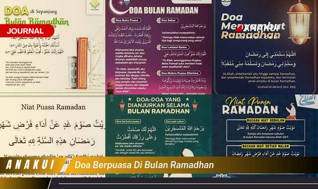 doa berpuasa di bulan ramadhan