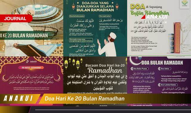 doa hari ke 20 bulan ramadhan