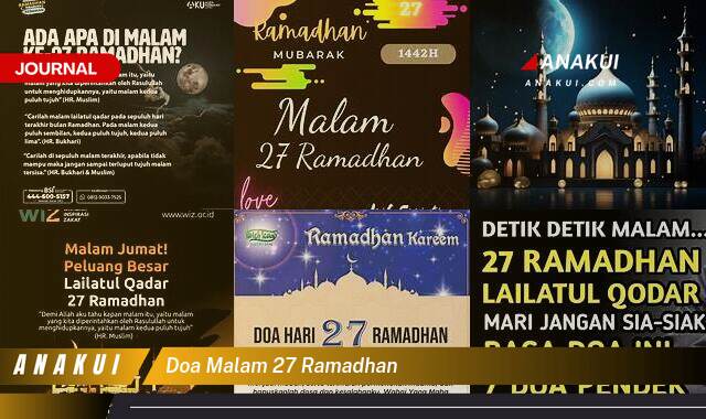 doa malam 27 ramadhan