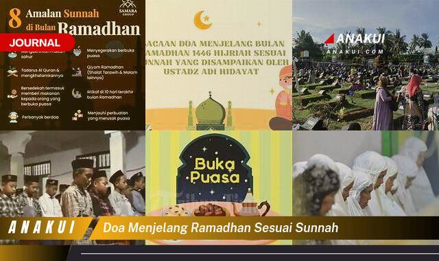 doa menjelang ramadhan sesuai sunnah
