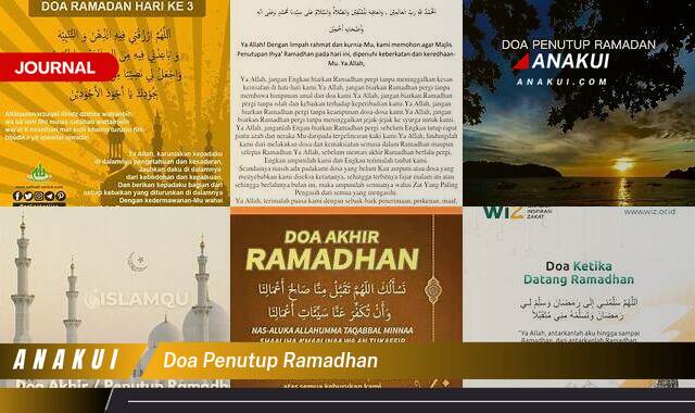 doa penutup ramadhan