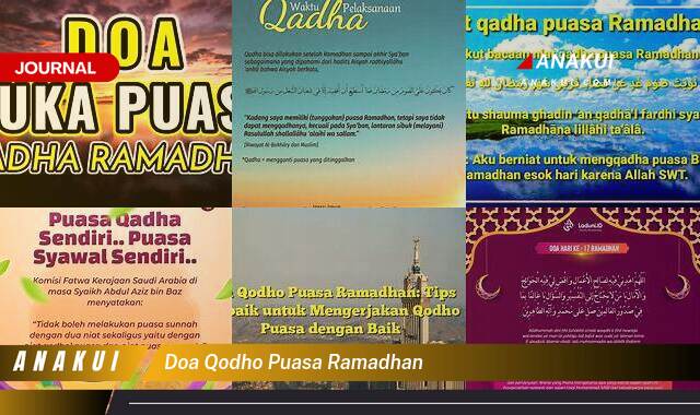 doa qodho puasa ramadhan