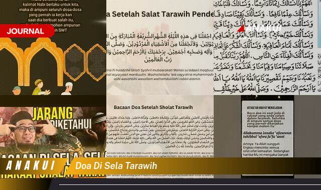 doa di sela tarawih