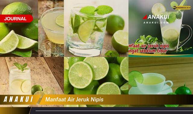 Inilah 10 Manfaat Air Jeruk Nipis yang Tak Disangka