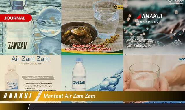 Inilah 8 Manfaat Air Zam Zam yang Wajib Kamu Ketahui