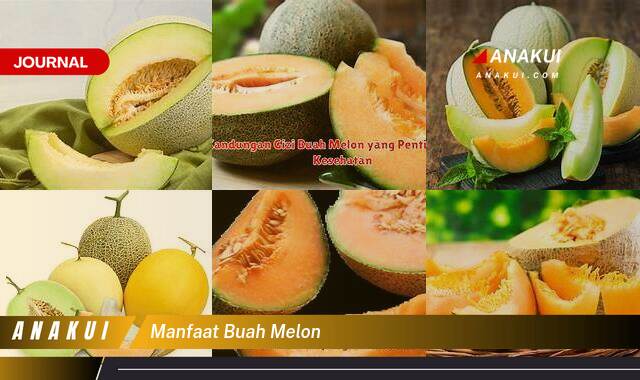 Ketahui 9 Manfaat Buah Melon yang Tak Semua Orang Tahu