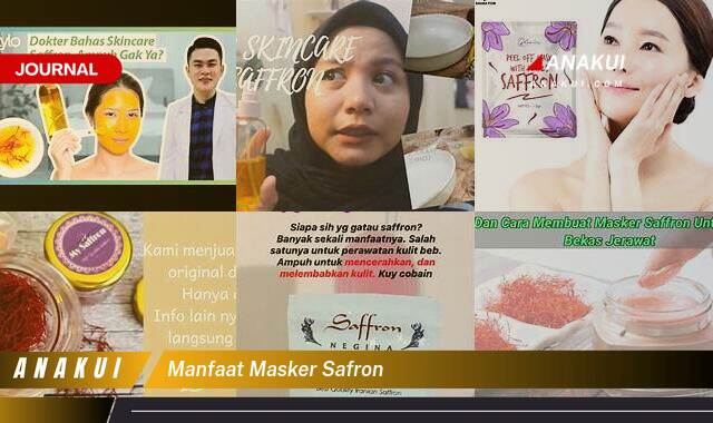 Ketahui 7 Manfaat Masker Saffron yang Bikin Kamu Penasaran