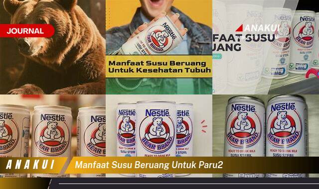 Ketahui 9 Manfaat Susu Beruang untuk Paru,Paru yang Tidak Semua Orang Tau