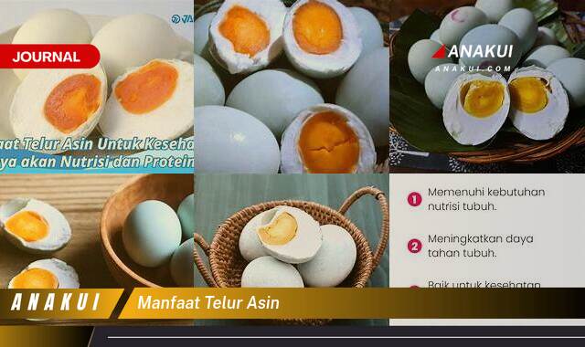 Inilah 9 Manfaat Telur Asin yang Tak Semua Orang Tahu