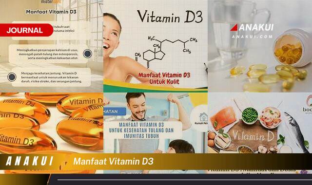 Inilah 10 Manfaat Vitamin D3 yang Wajib Kamu Intip