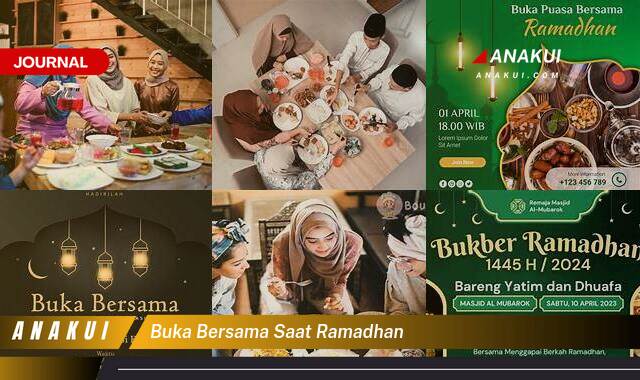 buka bersama saat ramadhan