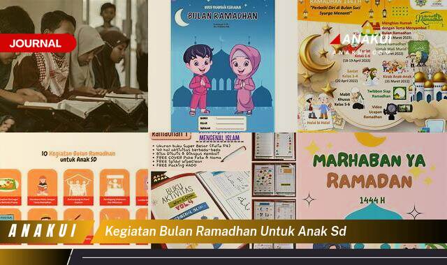 kegiatan bulan ramadhan untuk anak sd