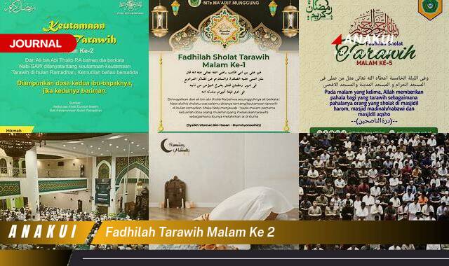 fadhilah tarawih malam ke 2