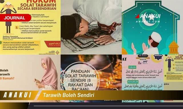 tarawih boleh sendiri