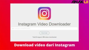 Cara Download Video Instagram