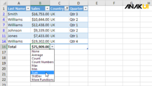 Cara Membuat Tabel di Excel