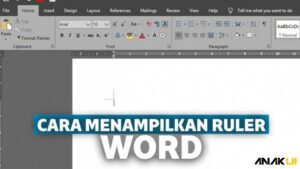 Cara Menampilkan Ruler Di Word