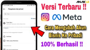 Cara Mengubah Akun Instagram Bisnis ke Pribadi