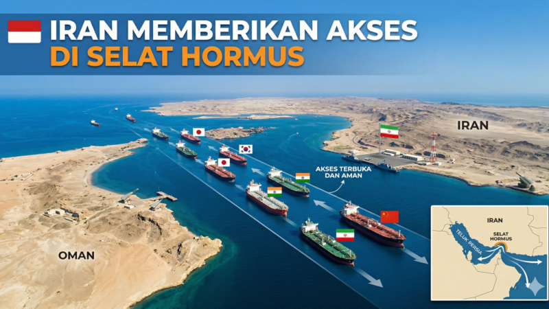 Iran Memberikan Akses di Selat Hormus: Negara yang Diuntungkan, Dampak Global, dan Fakta Penting